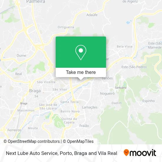 Next Lube Auto Service map