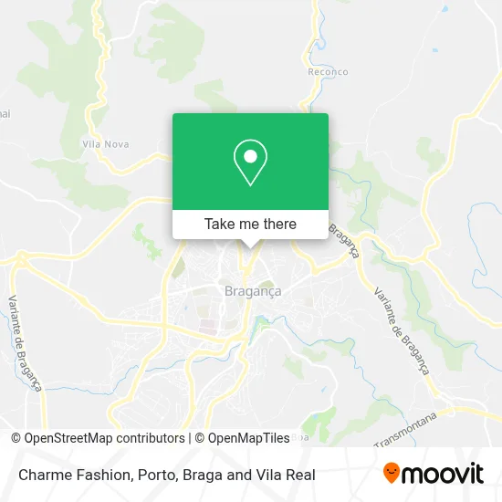Charme Moda map