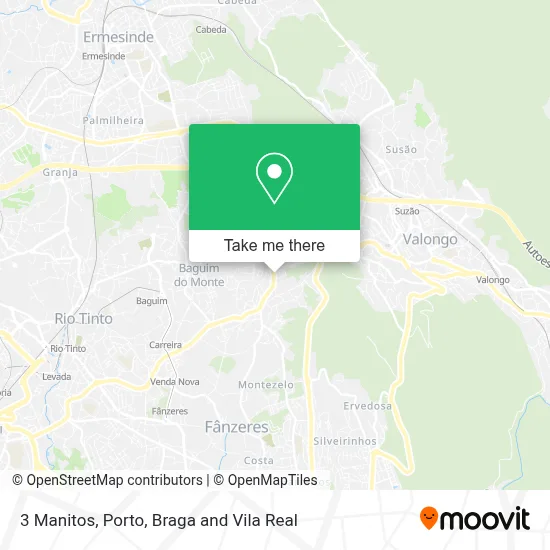 3 Manitos map