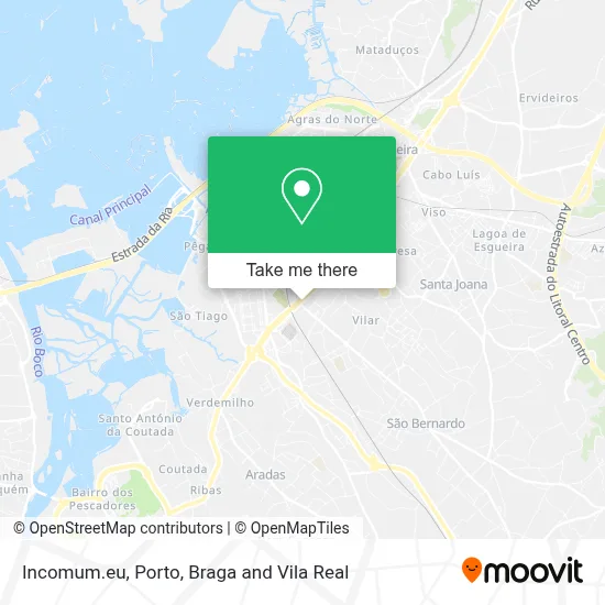 Incomum.eu map