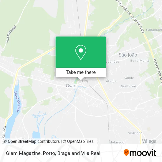 Glam Magazine map