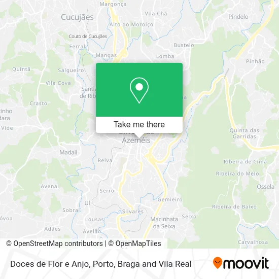 Doces de Flor e Anjo map