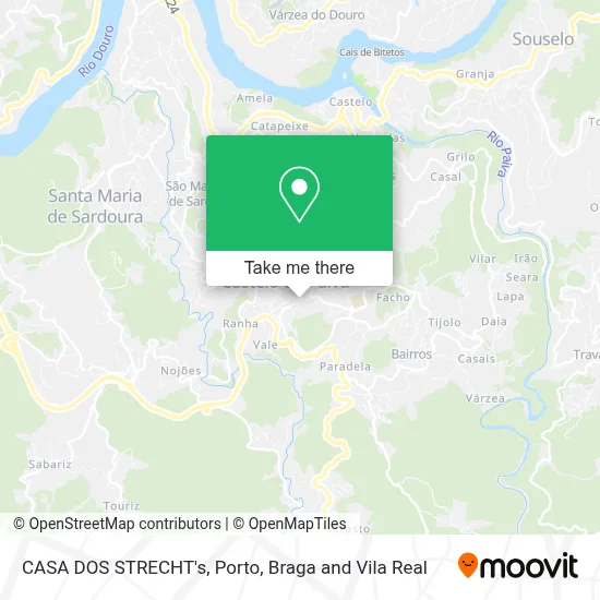 CASA DOS STRECHT's map