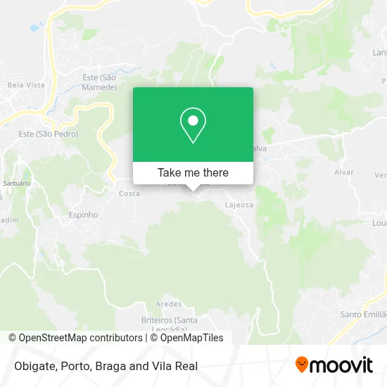 Obigate map