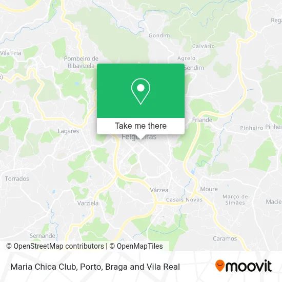 Maria Chica Club map