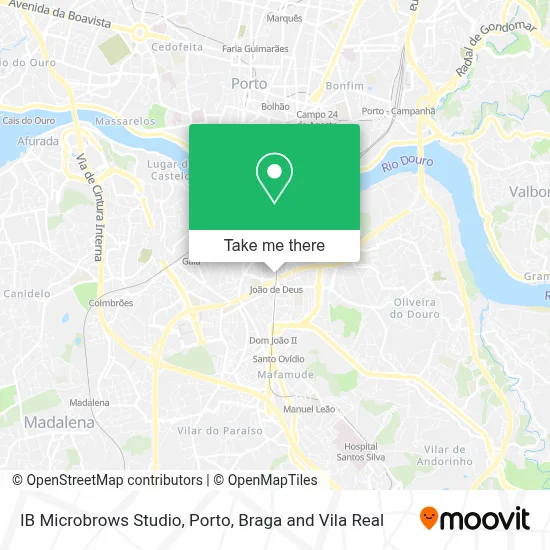 IB Microbrows Studio map