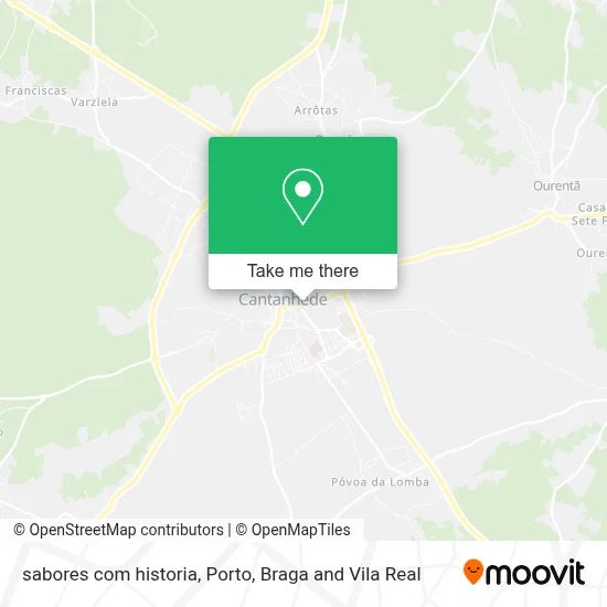 sabores com historia map