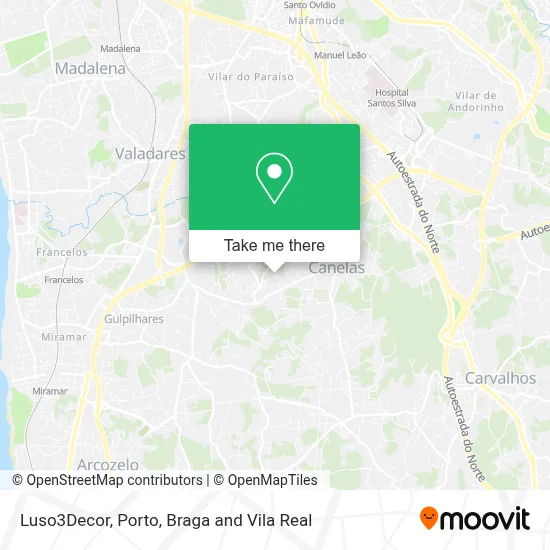Luso3Decor map