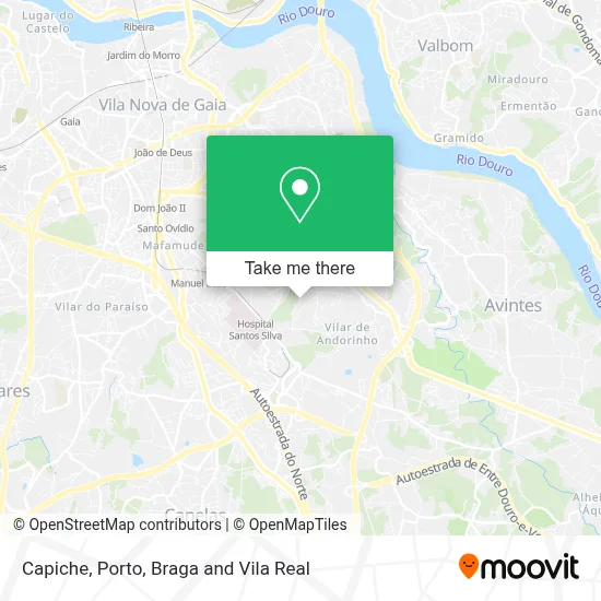 Capiche map