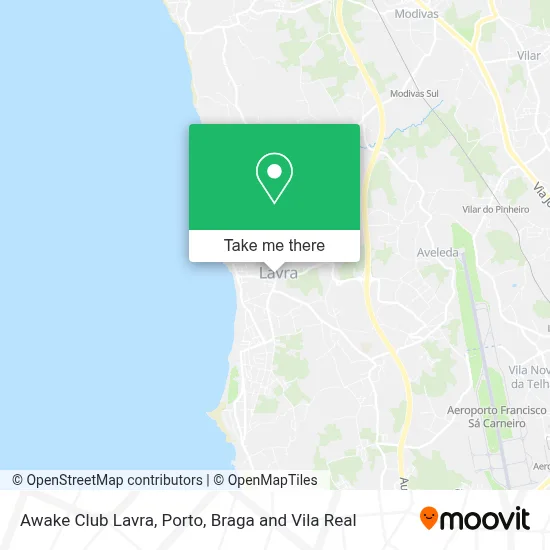 Awake Club Lavra map