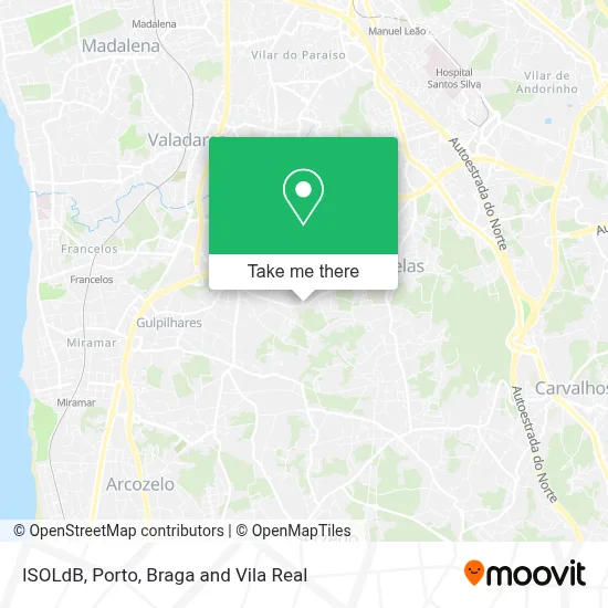 ISOLdB map
