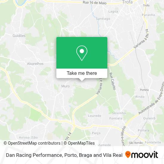 Dan Racing Performance map