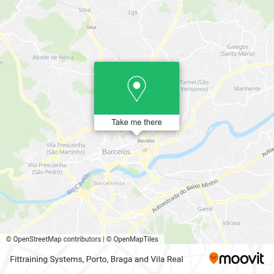 Fittraining Systems map