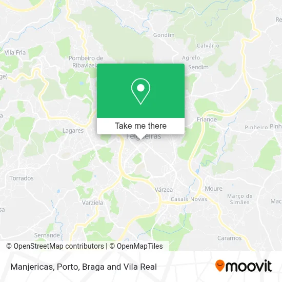 Manjericas map