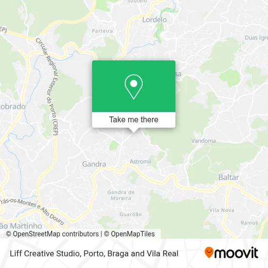 Liff Creative Studio map