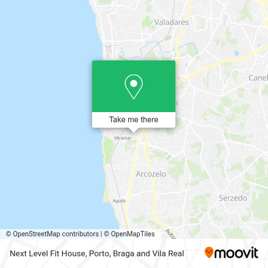 Next Level Fit House map