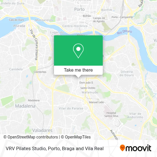 VRV Pilates Studio map