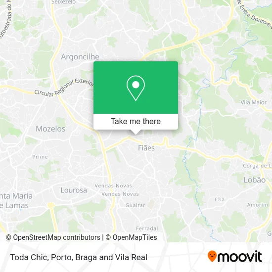 Toda Chic map