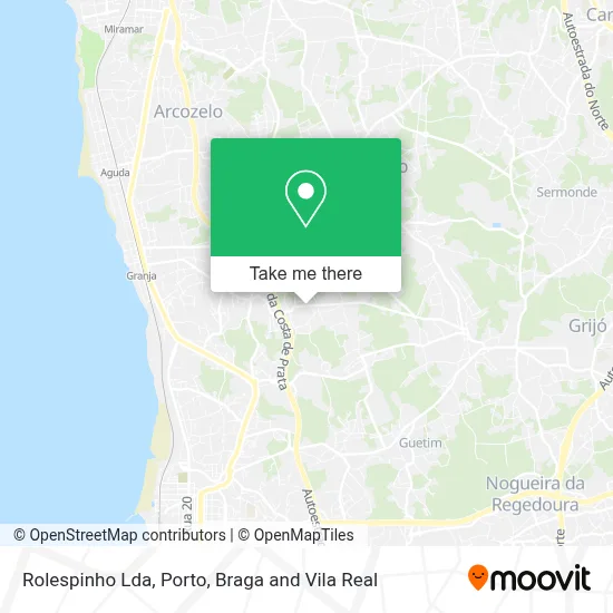 Rolespinho Lda map