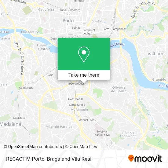 RECACTIV map
