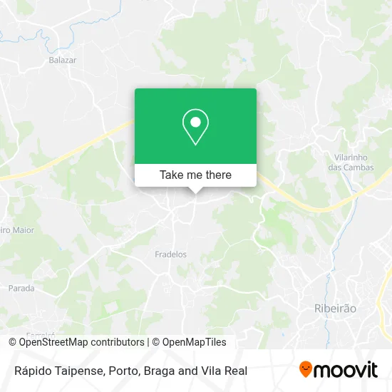 Rápido Taipense map