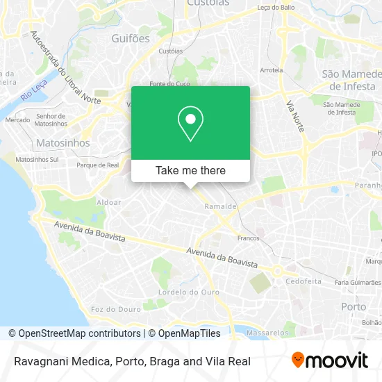 Ravagnani Medica map