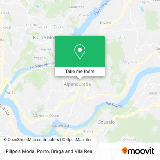 Filipe's Moda map