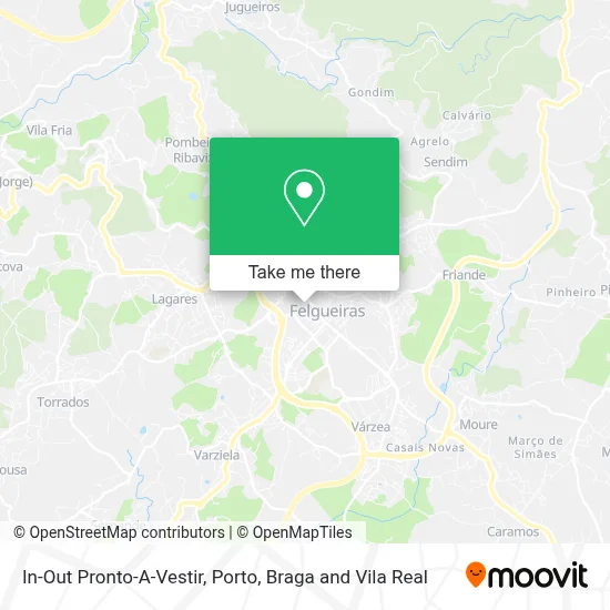 In-Out Pronto-A-Vestir map