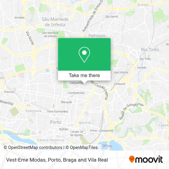 Vest-Eme Modas map