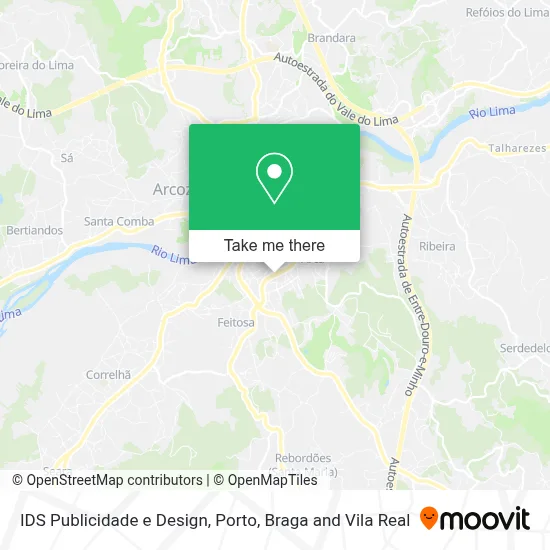 IDS Publicidade e Design map