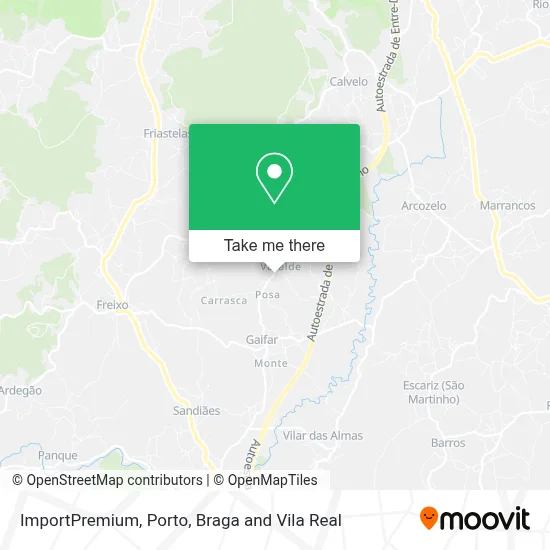 ImportPremium map