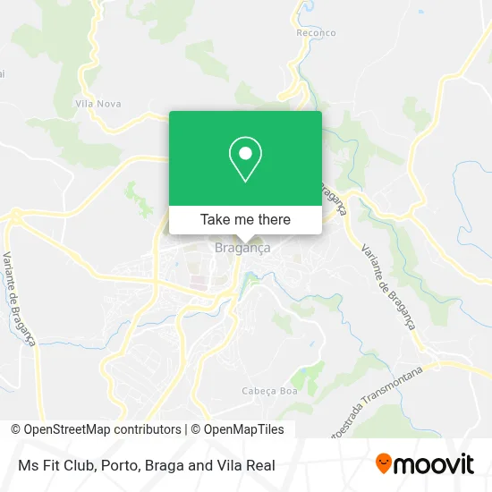 Ms Fit Club map