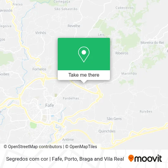 Segredos com cor | Fafe map