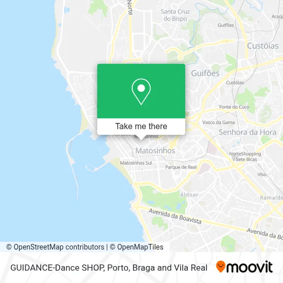 GUIDANCE-Dance SHOP map