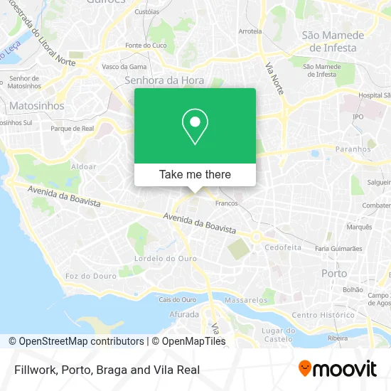 Fillwork map