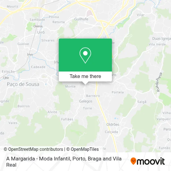 A Margarida - Moda Infantil map