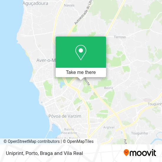 Uniprint map