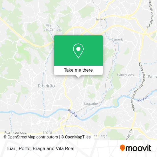 Tuari map