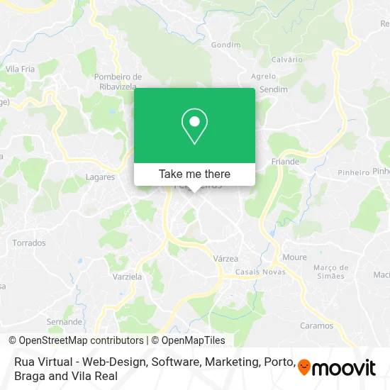 Rua Virtual - Web-Design, Software, Marketing mapa