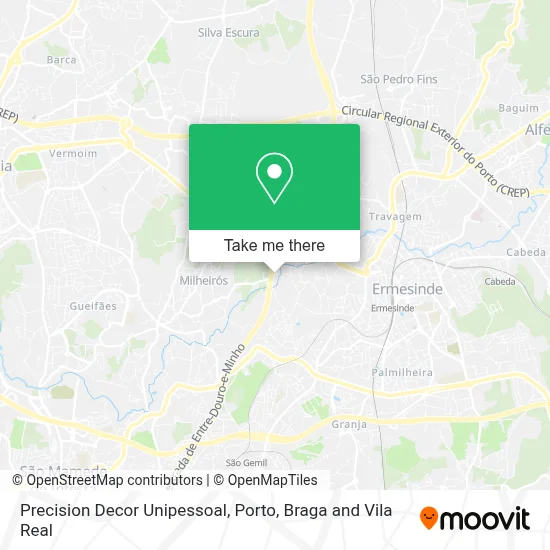 Precision Decor Unipessoal map