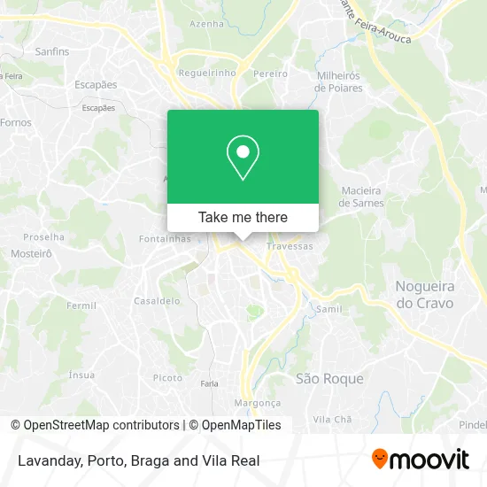 Lavanday map
