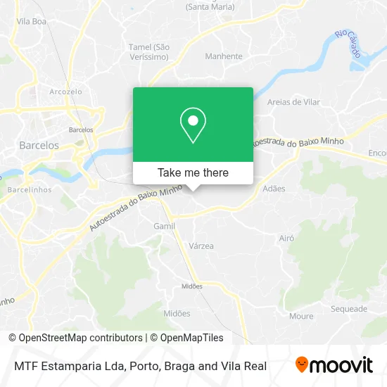 MTF Estamparia Lda map