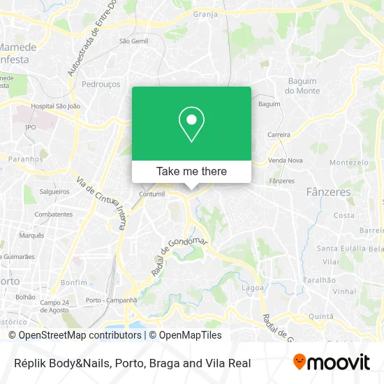 Réplik Body&Nails map