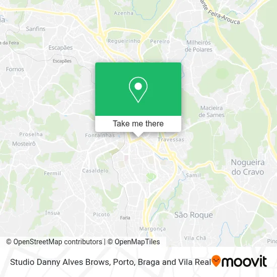 Studio Danny Alves Brows map