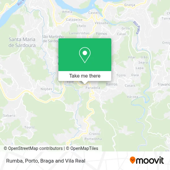 Rumba mapa