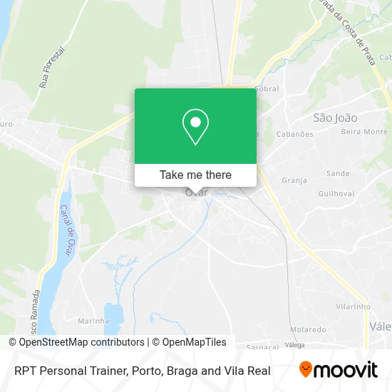 RPT Personal Trainer mapa