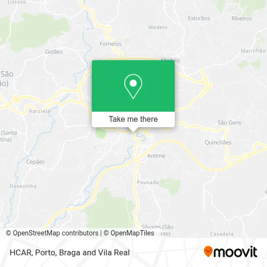 HCAR map