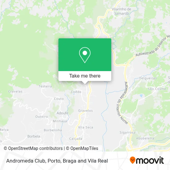 Andromeda Club map