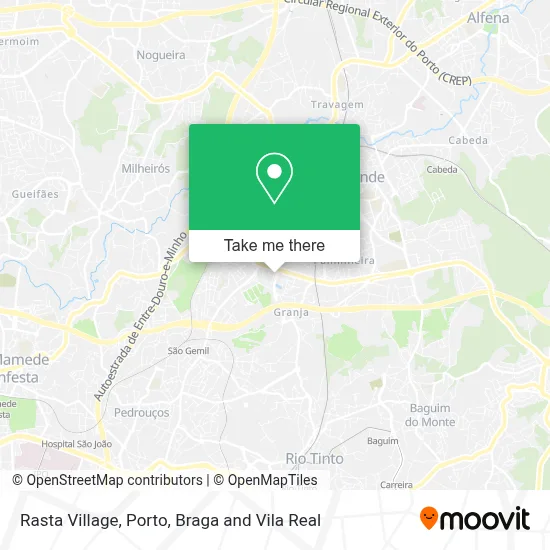 Rasta Village mapa