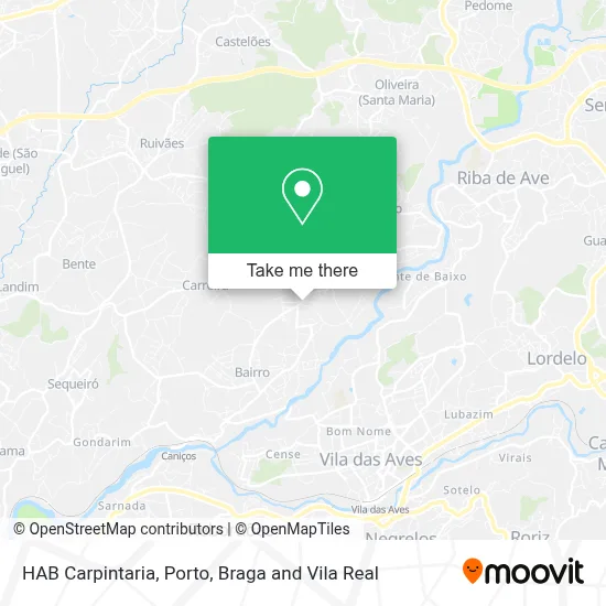 HAB Carpintaria map